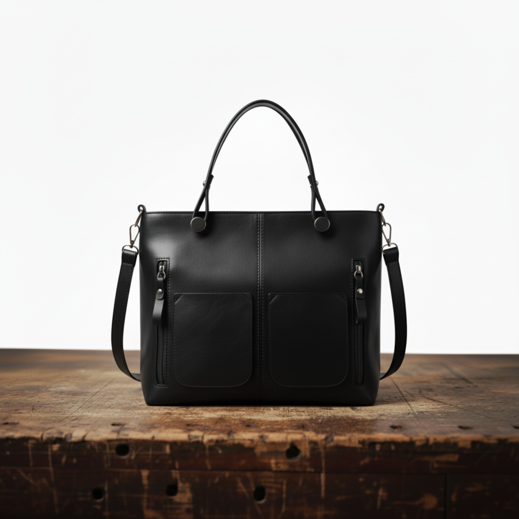 MEZTLI™ – Bolso Maya de cuero vegano elegante