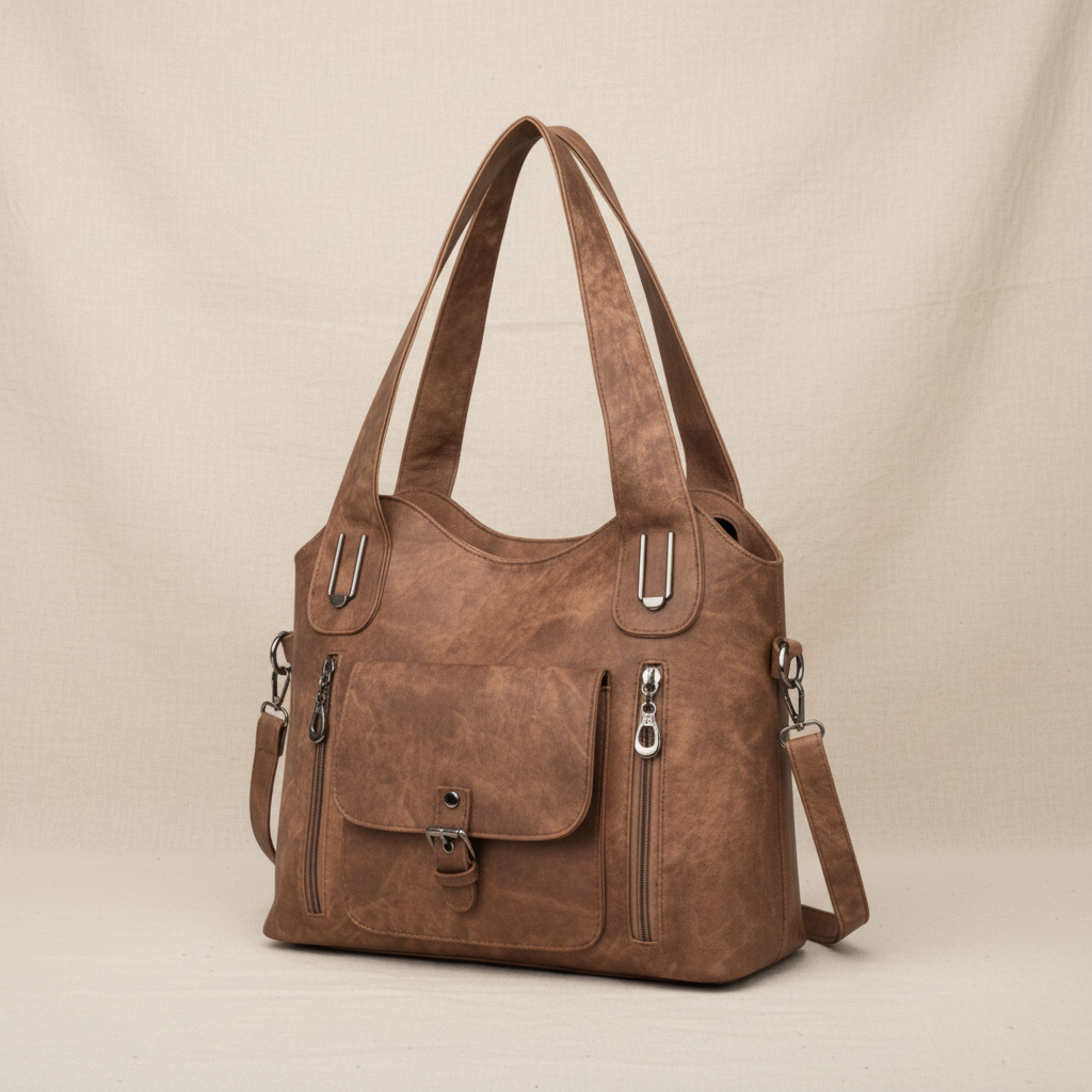 MEZTLI™ – Bolso Elijah de cuero vegano