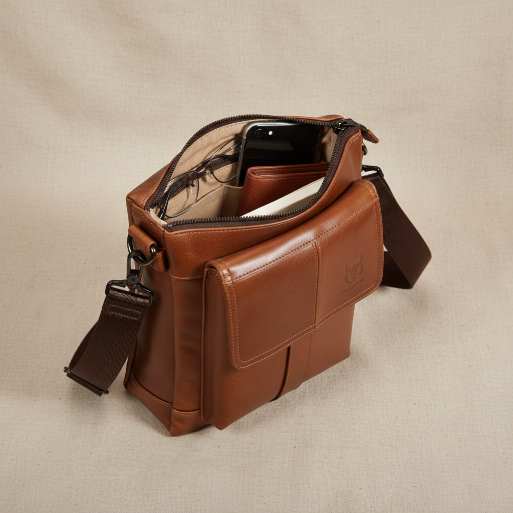 MEZTLI™ – Bolso Anton de cuero vegano