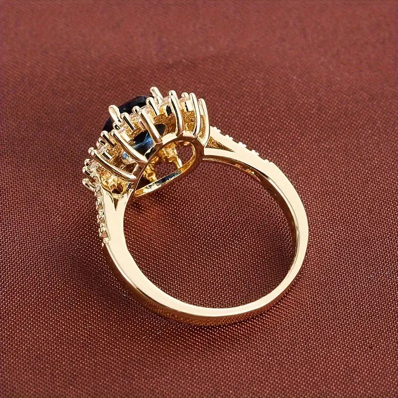 ÉCLAT | Anillo de Oro con Zafiro