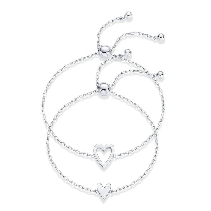 ÉCLAT | Set de Pulseras de Corazones a Juego