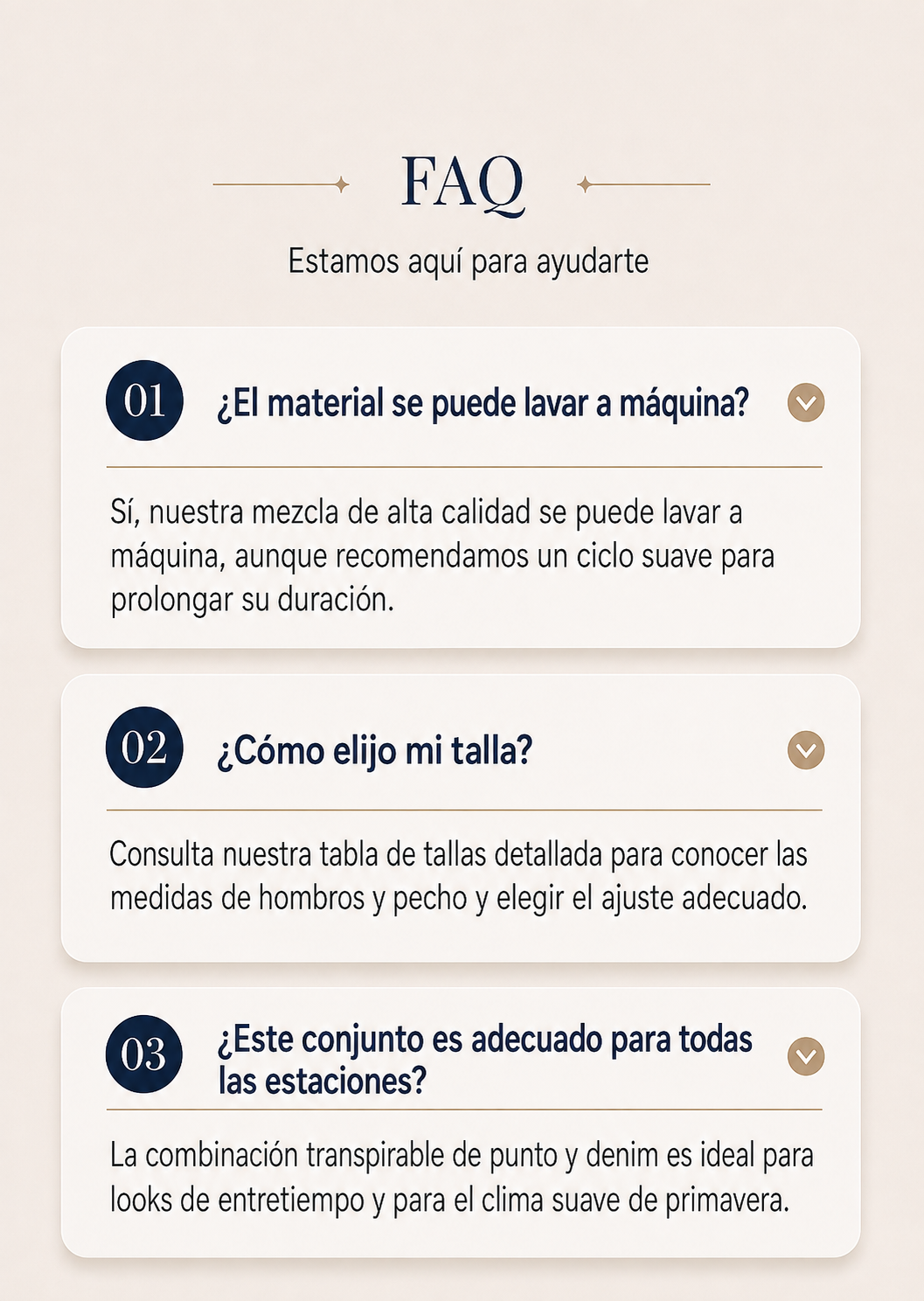 Celia | Abrigo de punto y denim para mujer