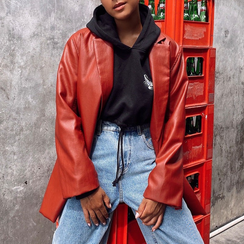 Chaqueta para mujer efecto piel - Neyra