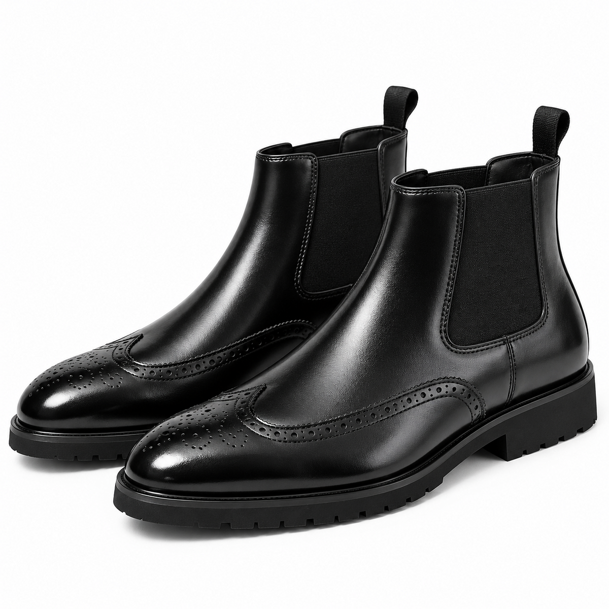 Sierra | Botas Tipo Botín de Cuero