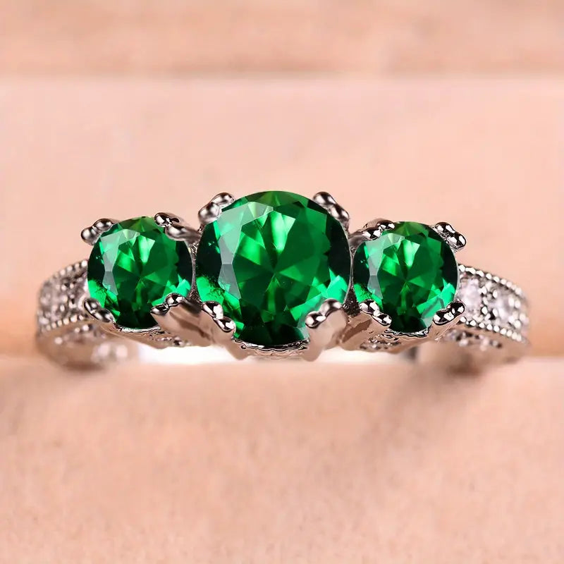 ÉCLAT | Anillo Esmeralda Serilda