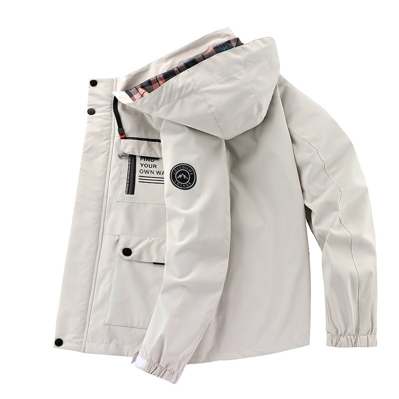 Kaizen | Álex™ Chaqueta Outdoor cómoda, resistente al viento y al agua