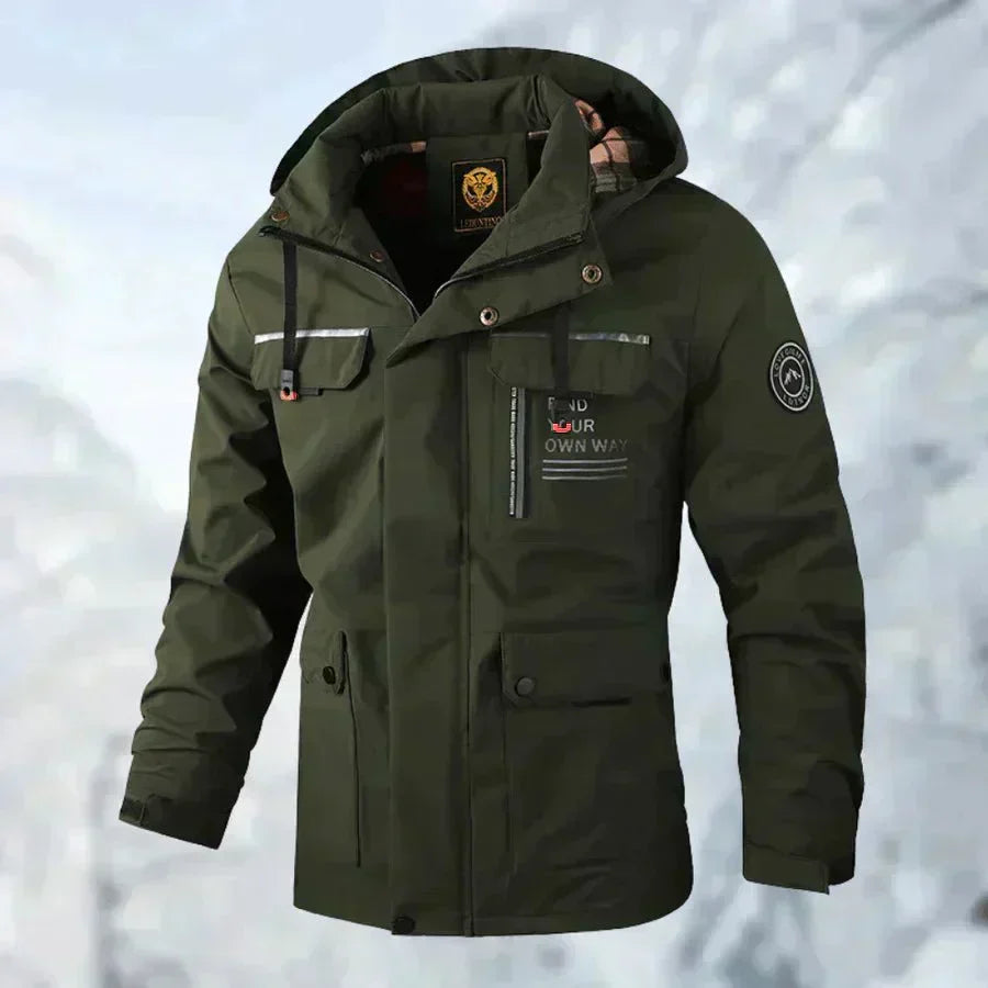 Kaizen | Álex™ Chaqueta Outdoor cómoda, resistente al viento y al agua