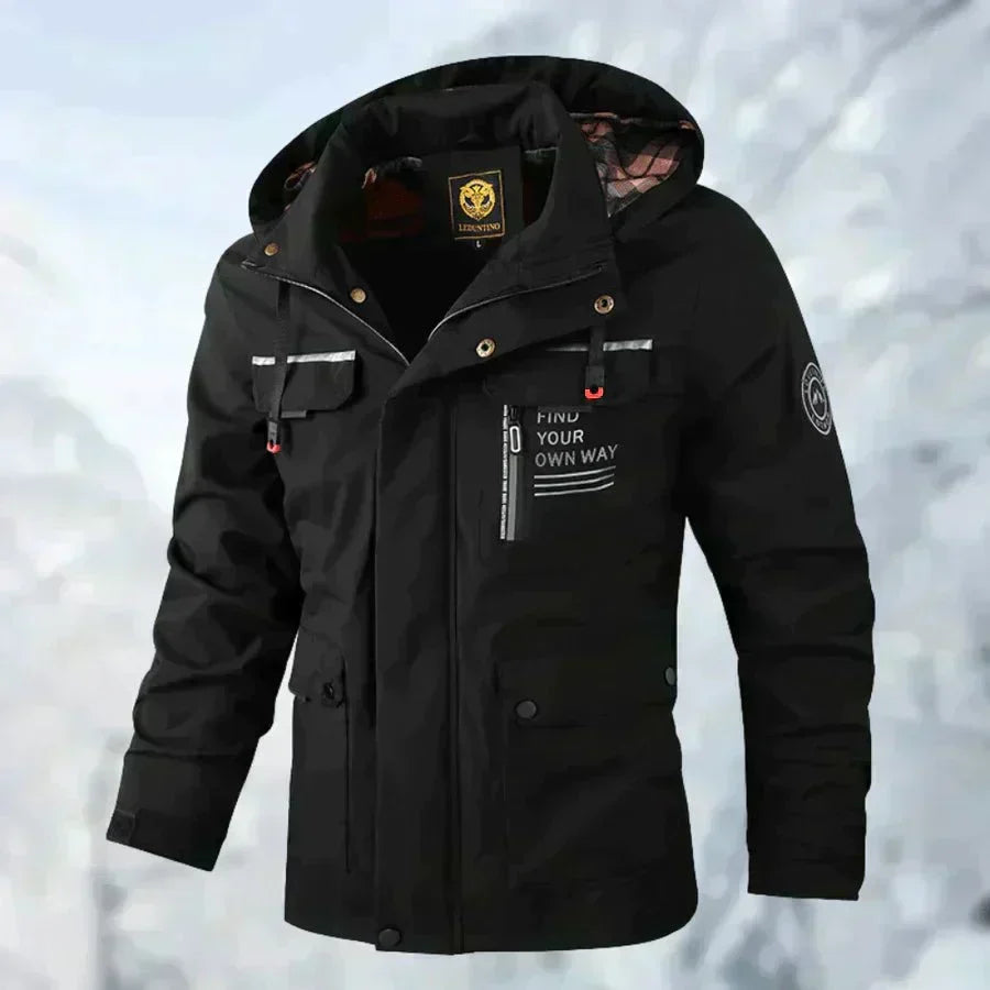 Kaizen | Álex™ Chaqueta Outdoor cómoda, resistente al viento y al agua