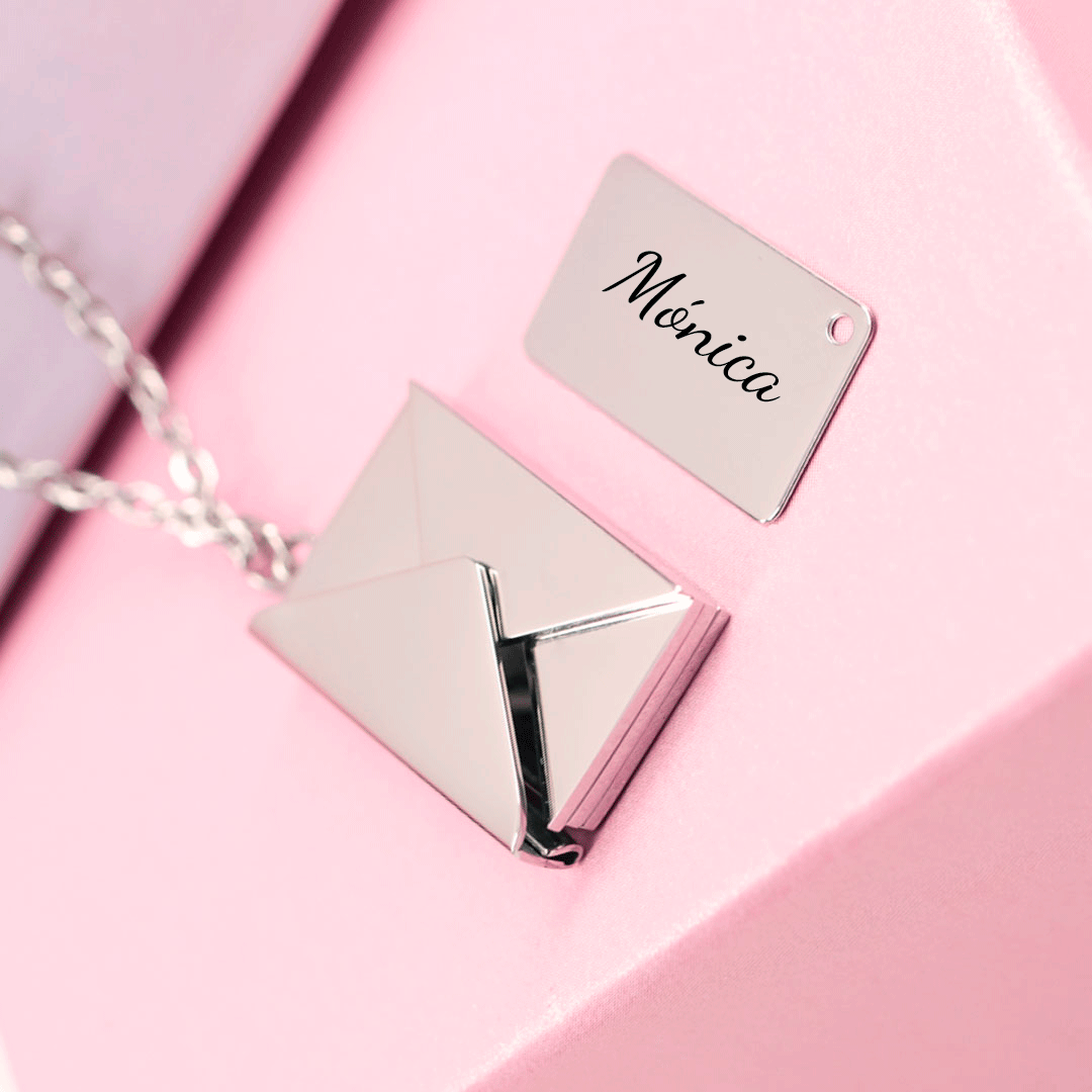 ÉCLAT | Love™ | Collar Personalizable con Imagen y/o Texto
