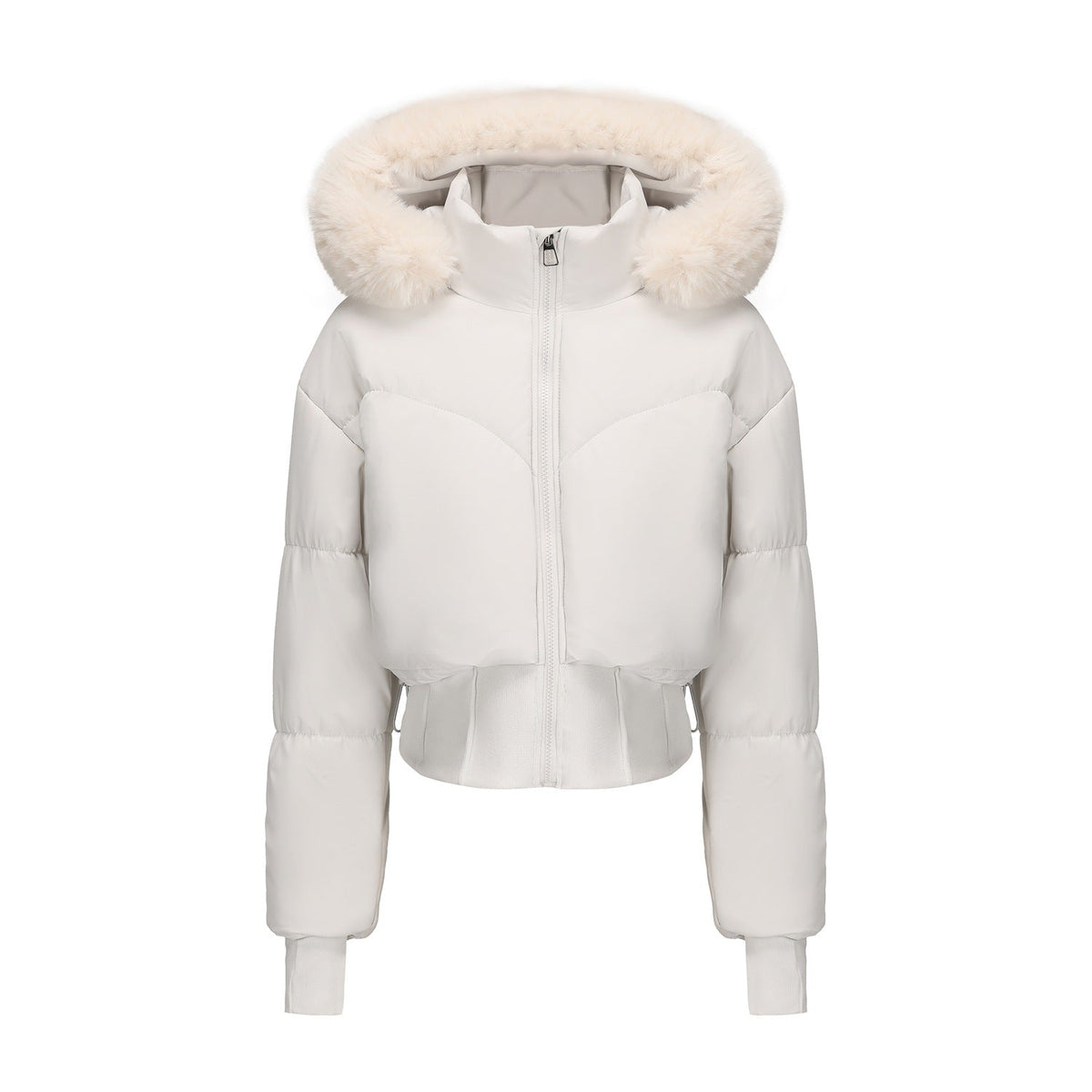 Chaqueta corta para mujer con capucha - Avenil