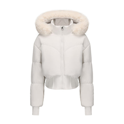 Chaqueta Avenil en beige, vista de frente