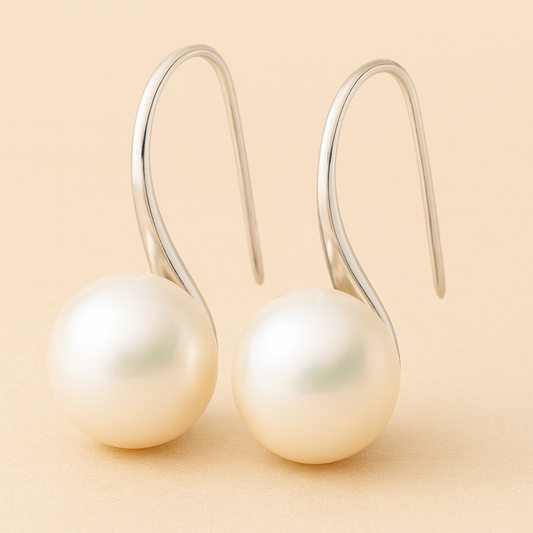 ÉCLAT | Pendientes Elegantes de Gota con Perlas