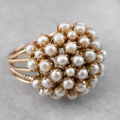 ÉCLAT | Anillo con Perlas Incrustadas