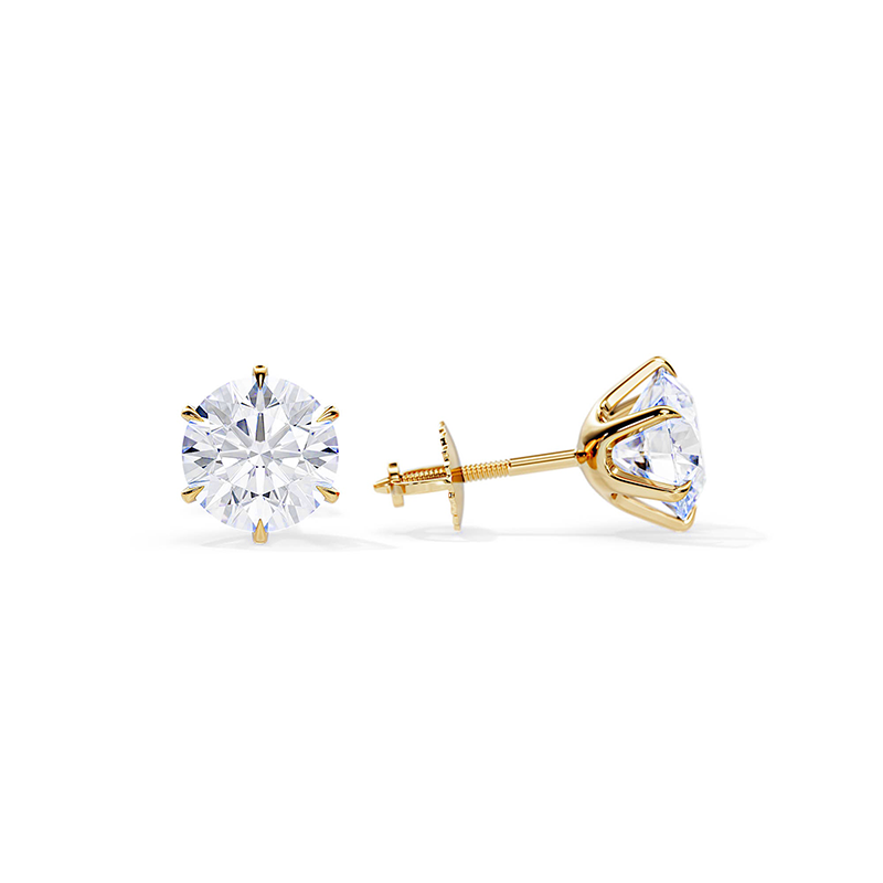 ÉCLAT | Pendientes Chic de Oro Blanco Tera